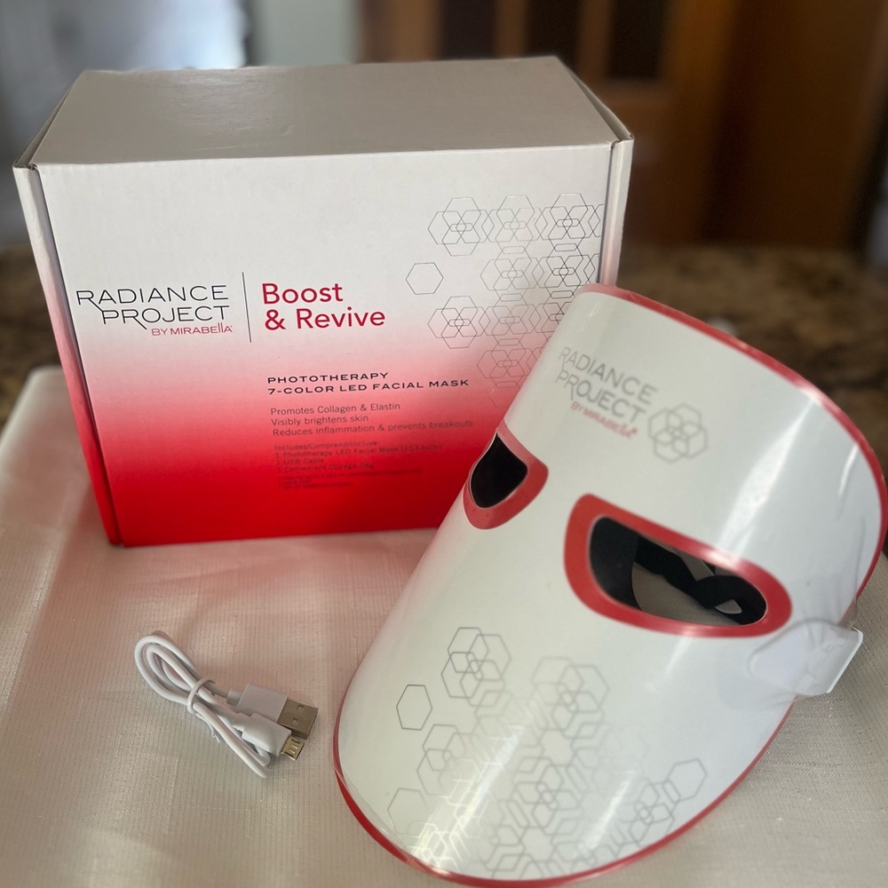 Mirabella phototherapy 7-color LED facial mask